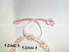 Bracelet shamballa rose